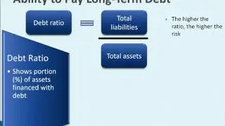 Debt Ratio, Debt to Equity Ratio