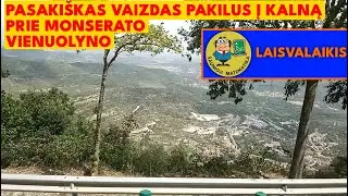 BARSELONA 33: (4 diena) Pasakiškas vaizdas pakilus į kalną prie Monserato vienuolyno