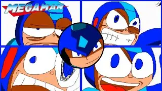 Mega Man´s Rank Screens (Rank P 