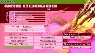 Persona 3 Portable - 100% P.121-Tri-Spread-Orpheus Telos Fusion.[4 Element or just Thunder Reign]