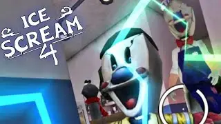 Ice Scream 4 Rod Factory Full Gameplay Мороженщик 4 полное прохождение