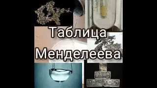Периодическая система химических элементов (таблица Менделеева). История открытия