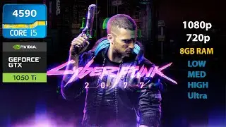 Cyberpunk 2077 Gameplay Gtx 1050ti i5 4590 Settings