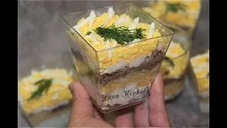 САЛАТ С ТУНЦОМ/ПРОЩЕ НЕ ПРИДУМАТЬ/ПРОСТО,ВКУСНО,БЫСТРО