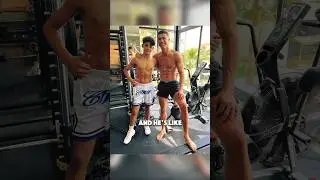 Ronaldo talks about his sons future 😶😳