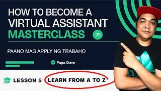 Start Your Online Jobs Career From A to Z Masterclass For Beginners No Experience Students Lesson 5