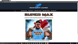 Beaver Rocket Super Max Mega Menus