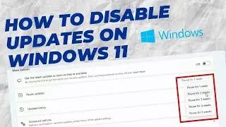 How to Disable Updates on Windows 11 | Digi How To