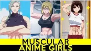 ANIME GIRLS FULL MUSCLE MOOD 💪 ♥ #shorts #anime