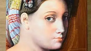 Painting one part of Masterpiece/Ingres/Grande Odalisque/oil painting