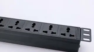 Asia/African universal 8 way power distribution unit (PDU) #pdu #powerstrip #datacenter