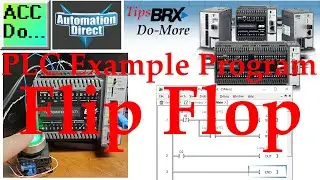 Do-More PLC Example Program Flip Flop