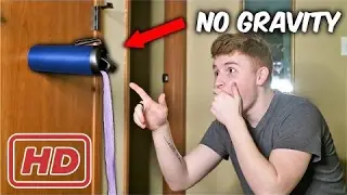 NO GRAVITY WATER BOTTLE FLIPS! ( Unspillable Cup Trick Shots )