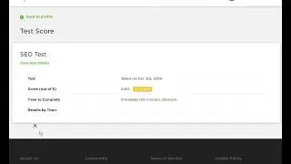 SEO Test Upwork 1st Place!