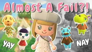 A Hunt FULL With Ups and Downs | Dreamie Villager Hunting | 100 NMT Animal Crossing New Horizons