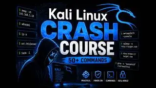 Kali Linux Crash Course 🔥 50+ Commands Every Hacker Must Know