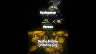 Springtrap vs Spring bonnie #stickman44 #edit #fnaf #intothepit #fnaf3 #springtrap #springbonnie