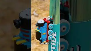 Thomas On A Rocket 😂 #shorts #thomasandfriends #toys