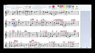 Como Transportar Notas de Piano a Saxofón