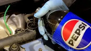 I replaced my coolant with Pepsi.