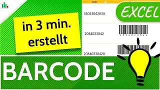 Creating barcodes // MS Excel // Business Intelligence in practice
