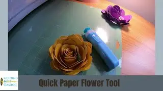 Create Paper Flowers in seconds with this hack