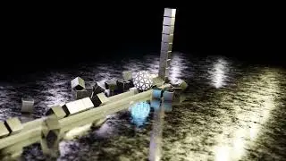Rigid Body Simulation made in Blender 3d