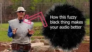 Reducing Wind Noise Using a Microphone Windscreen--With Examples!