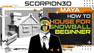 MAYA MODELING TUTORIAL: HOW TO MODEL HOUSE  FOR BEGINNER
