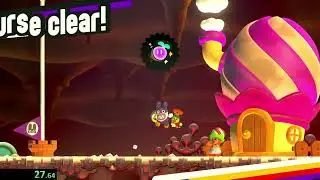 [FWR] SMBW - Badge Challenge Boosting Spin Jump II Any% (00:35.300)