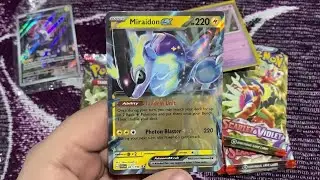 ABRIENDO SOBRES DE POKÉMON SCARLET & VIOLET ELITE TRAINER BOX MIRAIDON - POKÉMON TCG