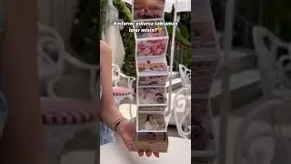 Anılarını yıllarca saklayabileceğin ismine özel akordiyon fotoğraf kutularını gördün mü?🖼️