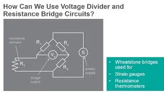 Voltage Dividers and Resistance Bridges
