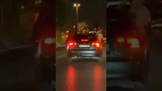 Trafikte twerk yaptılar 🤦‍♂️