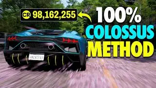 Forza Horizon 6 - 100% COLOSSUS AFK MONEY/XP! | Crash & Controller FIX!