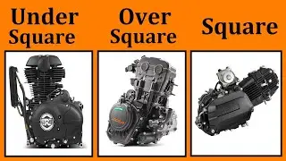Under Square VS Over Square VS Square Engine - Which Engine is Better & Why ?  हिंदी || OctaneWheels