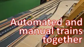 Safely running manual and automated trains together in JMRI