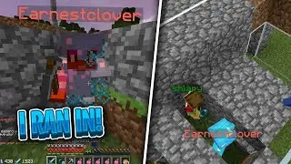 I RAN INTO A TRAPPER'S BASE AFTER HE LET MY FRIEND OUT | Minecraft HCF