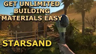 How To Get Hemp, Cloth And Unlimited Building Materials In STARSAND, How To Build In Starsand