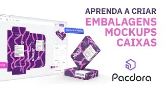 Como criar embalagens, caixas e mockups no Pacdora