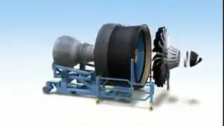 How the General Electric GEnx Jet Engine is Constructed