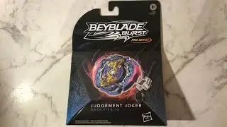 Beyblade Burst Pro Series Judgement Joker Qr Code And Unboxing