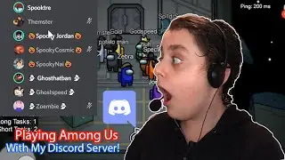 Playing AMONG US With My Discord Server!