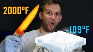 Can You Quench a Knife with DRY ICE??