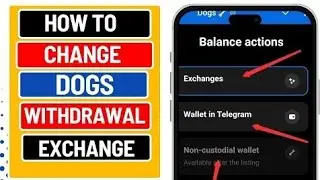 HOW TO CONNECT BINANCE EXCHANGE TO DOGS TELEGRAM BOT | AND OTHER EXCHANGES OF YOUR CHOICE