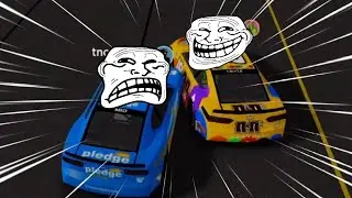 I got bullied by a roblox car :(