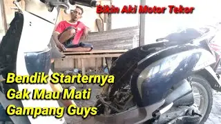 Penyebab Starter Scoopy Hidup Terus. Tapi Bukan Bendik