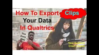 How To Export Data From Your Data And Analysis Tab In Qualtrics Quick Clips