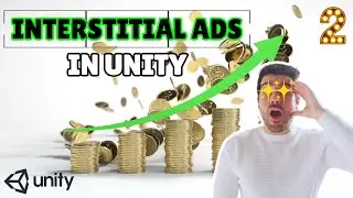 💰 How To Create INTERSTITIAL ADS using UNITY ADS | Unity Tutorial