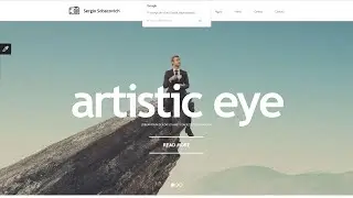 Photographer Portfolio Responsive Website Template by WT - 55237